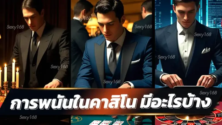 การพนันในคาสิโน มีอะไรบ้าง