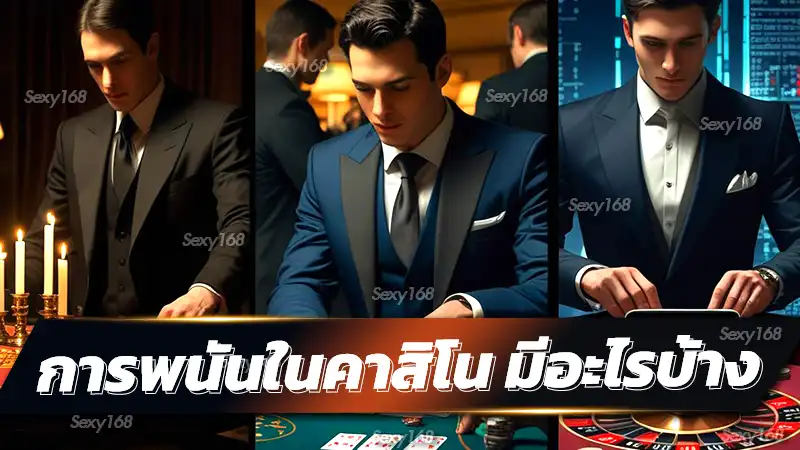 การพนันในคาสิโน มีอะไรบ้าง