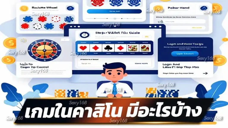 เกมในคาสิโน มีอะไรบ้าง