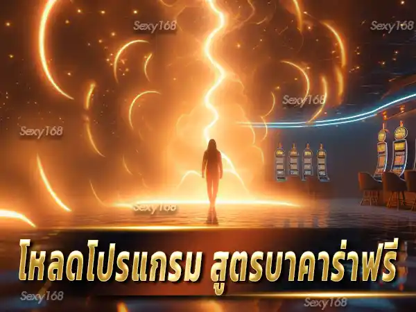 โหลดโปรแกรม สูตรบาคาร่าฟรี