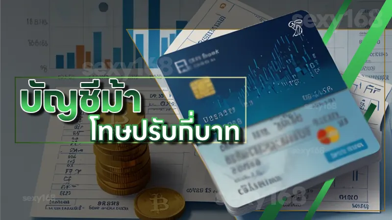 บัญชีม้า โทษปรับกี่บาท