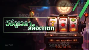 วิธีดูเวลา สล็อตแตก