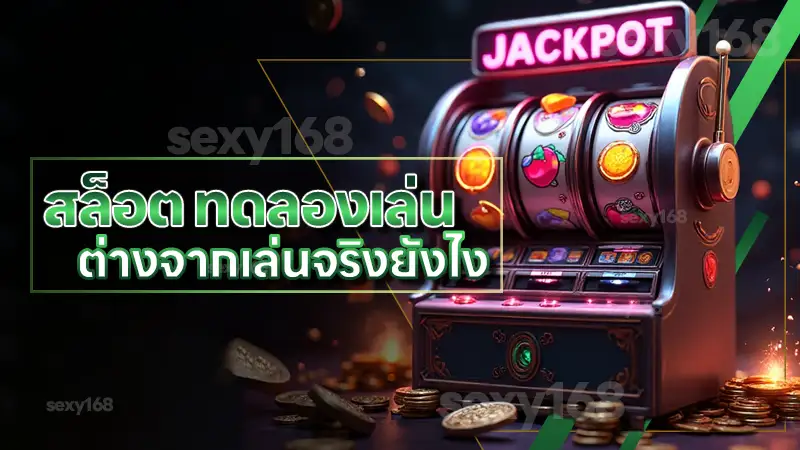 สล็อต ทดลองเล่น ต่างจากเล่นจริงยังไง