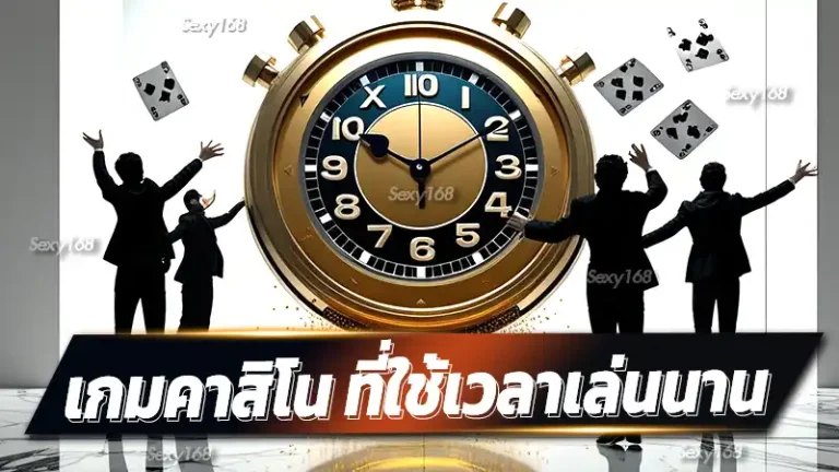 เกมคาสิโน ที่ใช้เวลาเล่นนาน