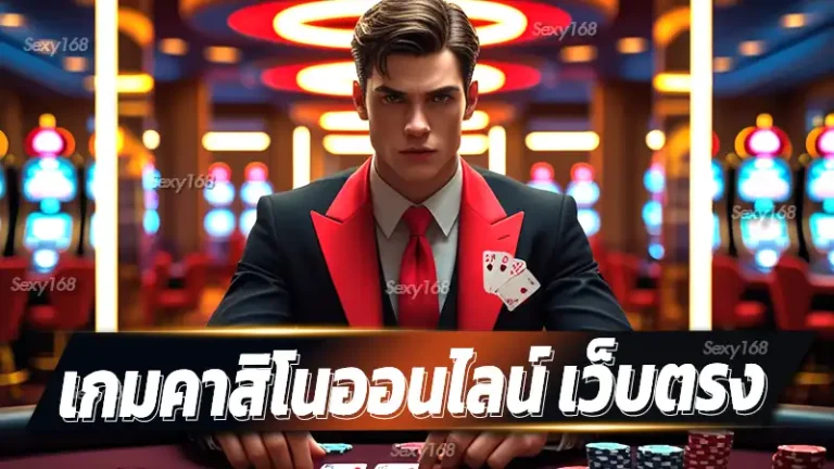 เกมคาสิโนออนไลน์ เว็บตรง