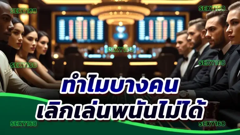 ทำไมบางคน เลิกเล่นพนันไม่ได้