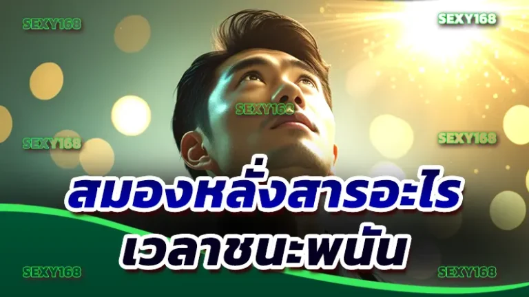 สมองหลั่งสารอะไร เวลาชนะพนัน