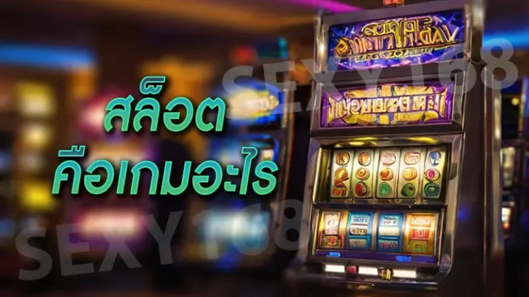 สล็อต คือเกมอะไร