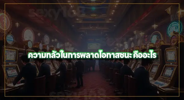 กลัวพลาดโอกาสชนะ คืออะไร