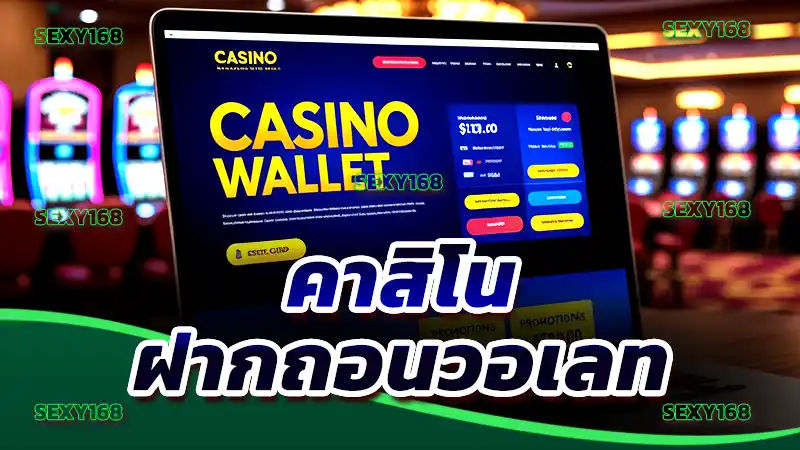 คาสิโน ฝากถอนวอเลท
