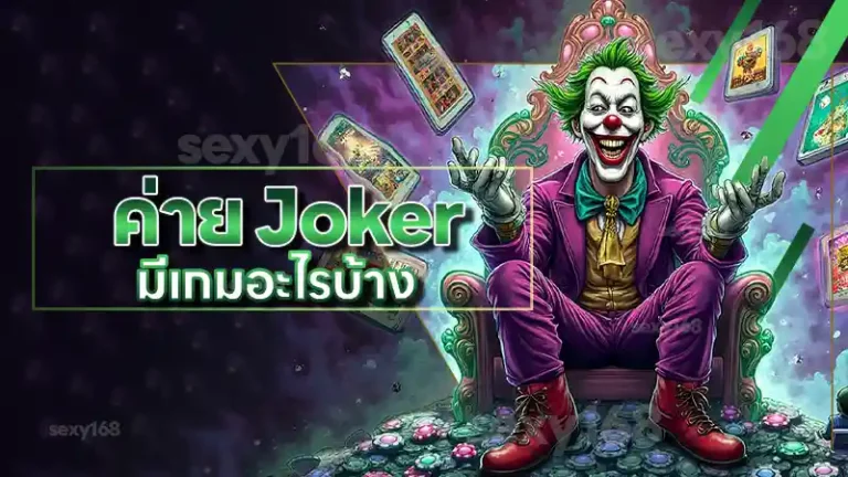 ค่าย Joker มีเกมอะไรบ้าง