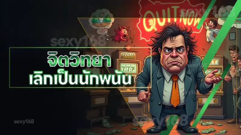 จิตวิทยา เลิกเป็นนักพนัน