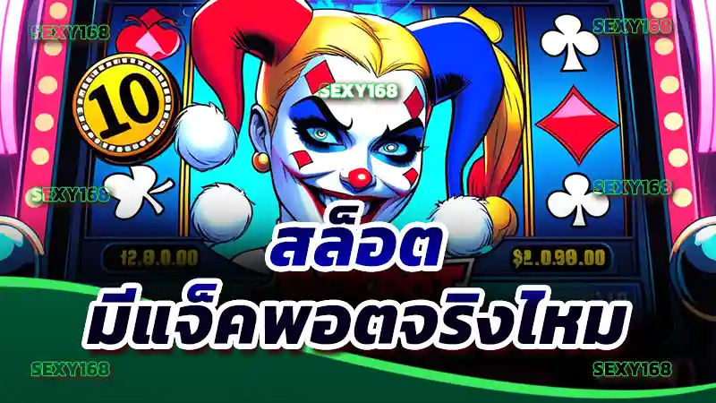 สล็อต มีแจ็คพอตจริงไหม รู้ก่อนเสี่ยง หากไม่อยากบ้ง