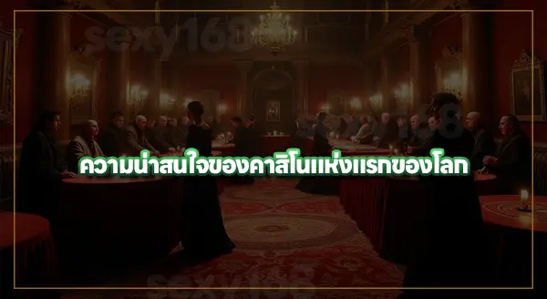 ประวัติ คาสิโนแห่งแรกของโลก