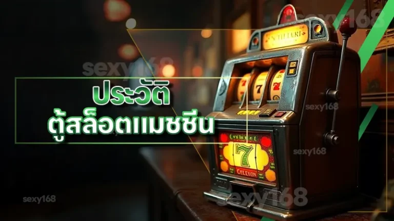 ประวัติ ตู้สล็อตแมชชีน