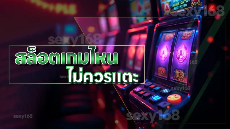 สล็อตเกมไหน ไม่ควรแตะ