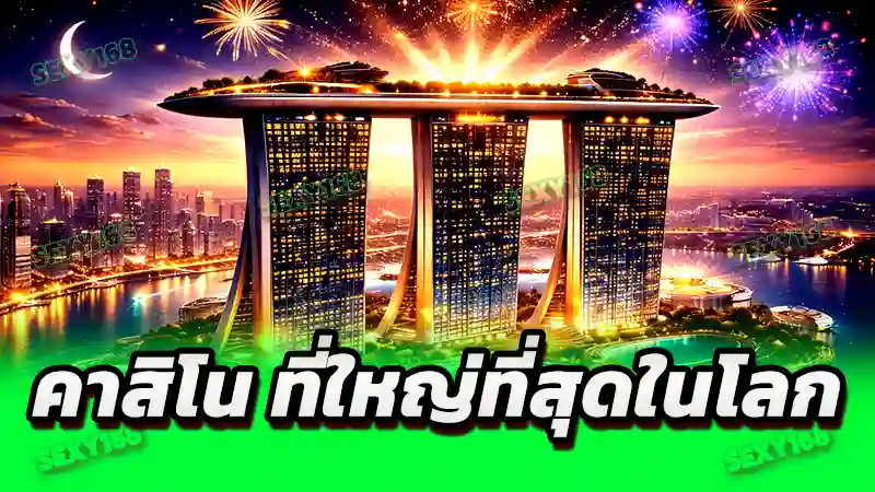 คาสิโน ที่ใหญ่ที่สุดในโลก