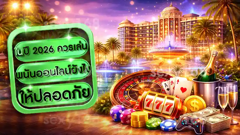 ปี 2026 ควรเล่นพนันออนไลน์ยังไง ให้ปลอดภัย