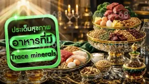 อาหารที่มี Trace minerals