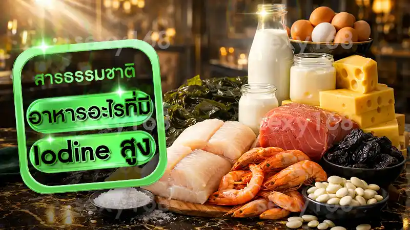อาหารอะไรที่มี Iodine สูง