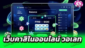 เว็บคาสิโนออนไลน์ วอเลท