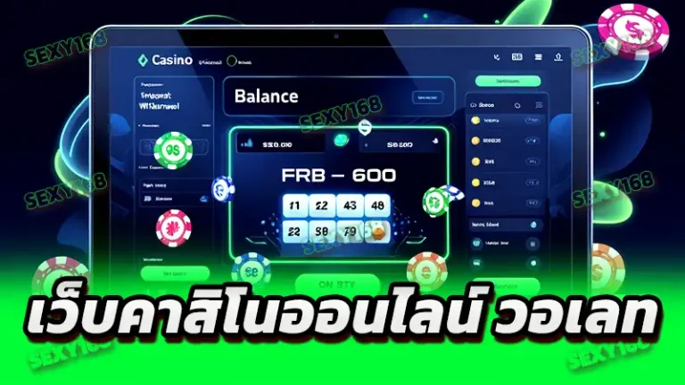 เว็บคาสิโนออนไลน์ วอเลท
