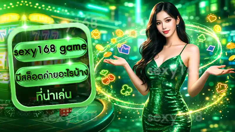 sexy168 game มีสล็อตค่ายอะไรบ้าง