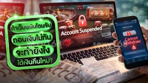 ถ้าเว็บพนันโดนจับ ถอนเงินไม่ทัน จะทำยังไง