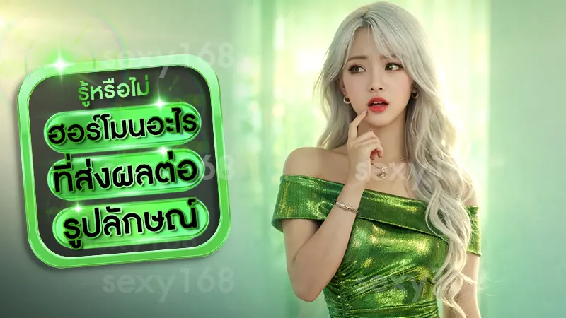 ฮอร์โมนอะไร ที่ส่งผลต่อรูปลักษณ์