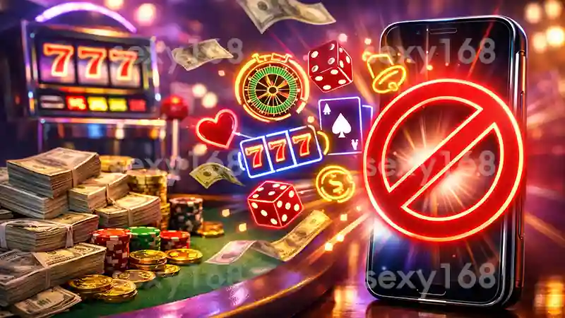 เว็บพนันถูกปิด เงินในบัญชีจะหายไหม