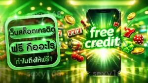 เว็บสล็อตเครดิตฟรี คืออะไร