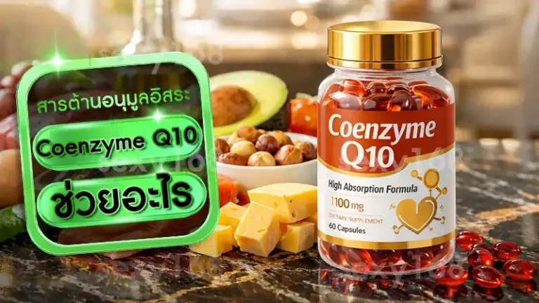 Coenzyme Q10 ช่วยอะไร