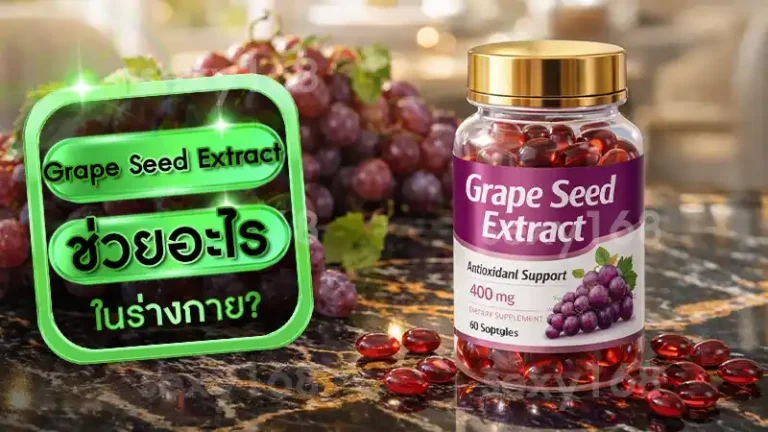 Grape Seed Extract ช่วยอะไร