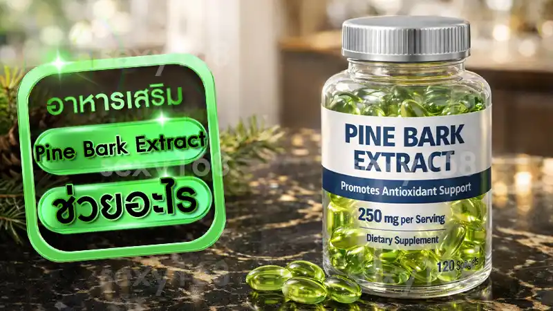 Pine Bark Extract ช่วยอะไร