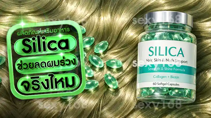 ผลิตภัณฑ์เสริมอาหาร Silica ช่วยลดผมร่วง จริงไหม