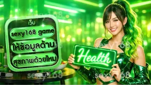 sexy168 game ให้ข้อมูลด้านสุขภาพด้วยไหม