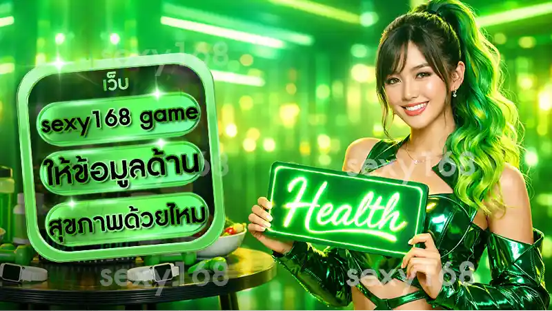 sexy168 game ให้ข้อมูลด้านสุขภาพด้วยไหม