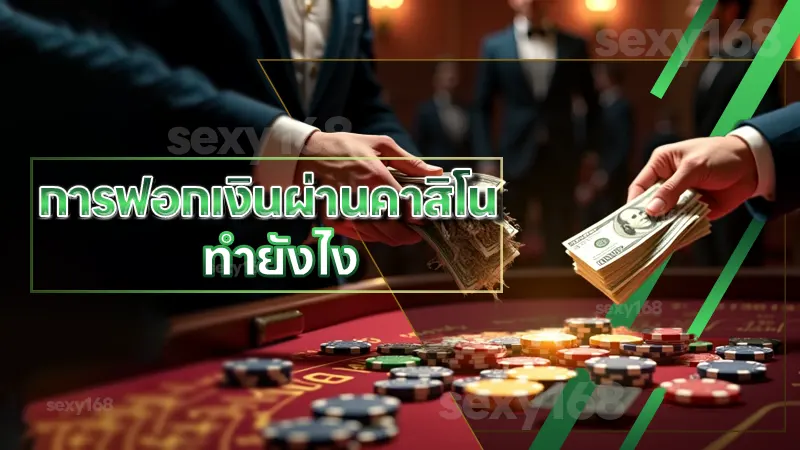 การฟอกเงินผ่านคาสิโน ทำยังไง