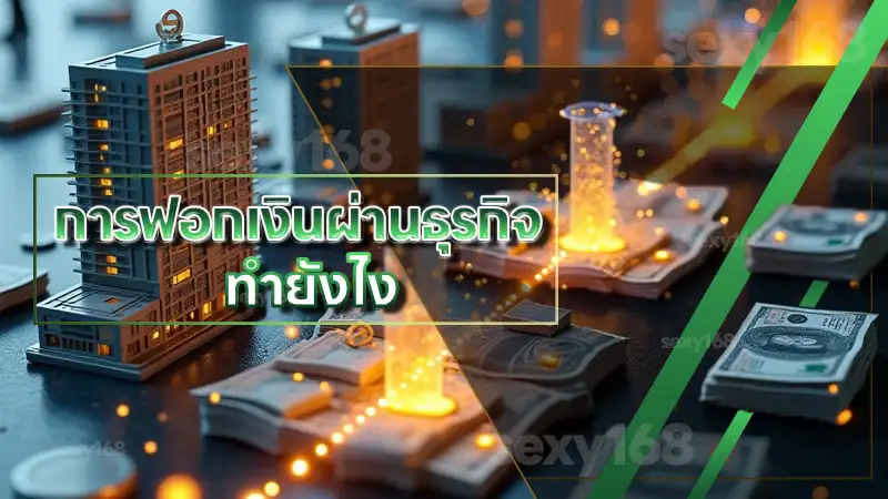 การฟอกเงินผ่านธุรกิจ ทำยังไง