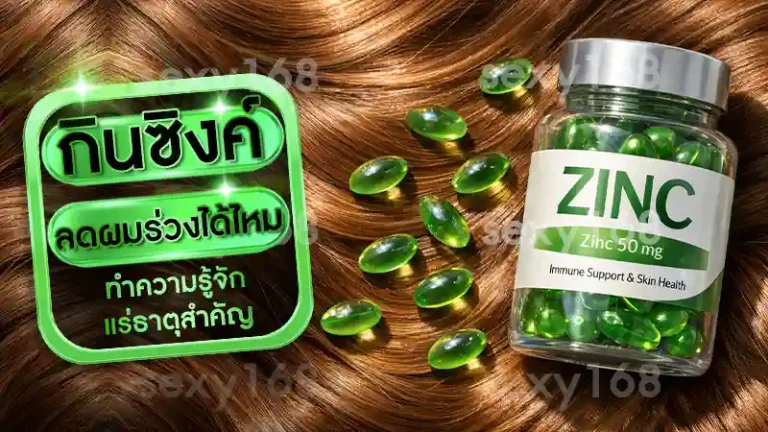 กินซิงค์ ลดผมร่วงได้ไหม