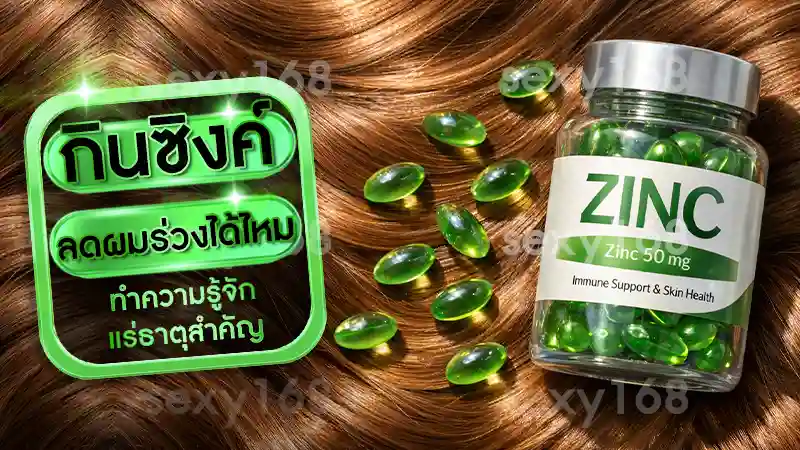 กินซิงค์ ลดผมร่วงได้ไหม