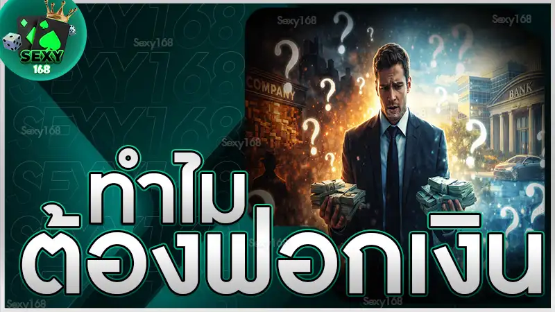 ทำไม ต้องฟอกเงิน