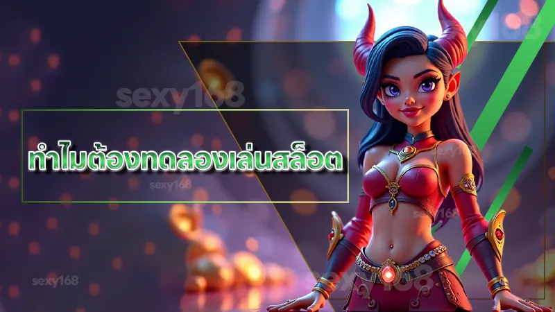 ทำไมต้องทดลองเล่นสล็อต