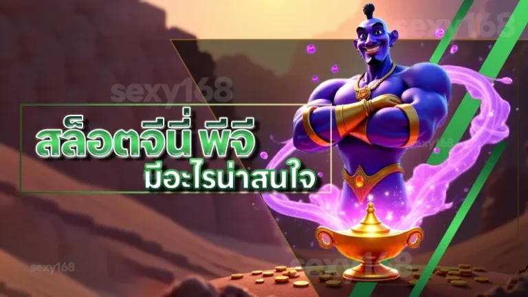 สล็อตจีนี่ พีจี มีอะไรน่าสนใจ