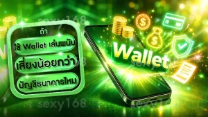 ใช้ Wallet เล่นพนัน เสี่ยงน้อยกว่าบัญชีธนาคารไหม