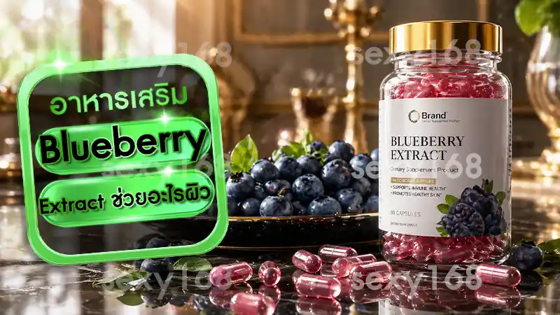 Blueberry Extract ช่วยอะไรผิว