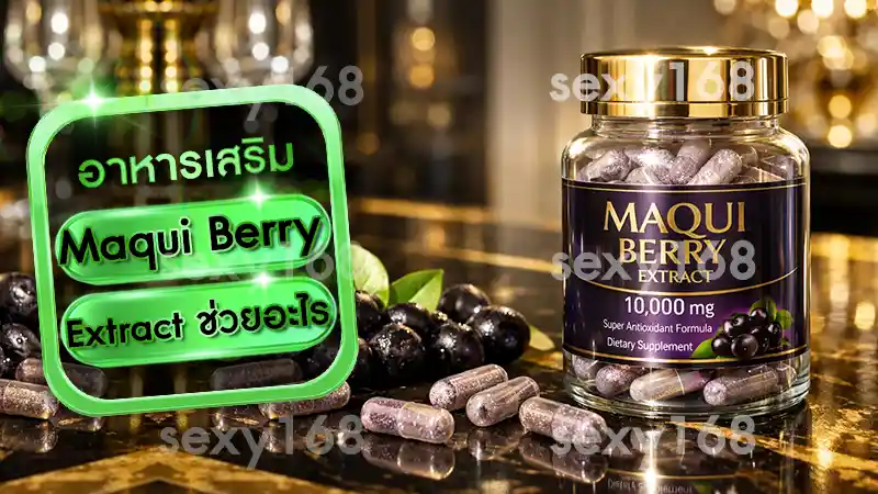 Maqui Berry Extract ช่วยอะไร
