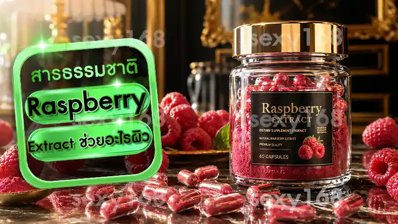 Raspberry Extract ช่วยอะไรผิว