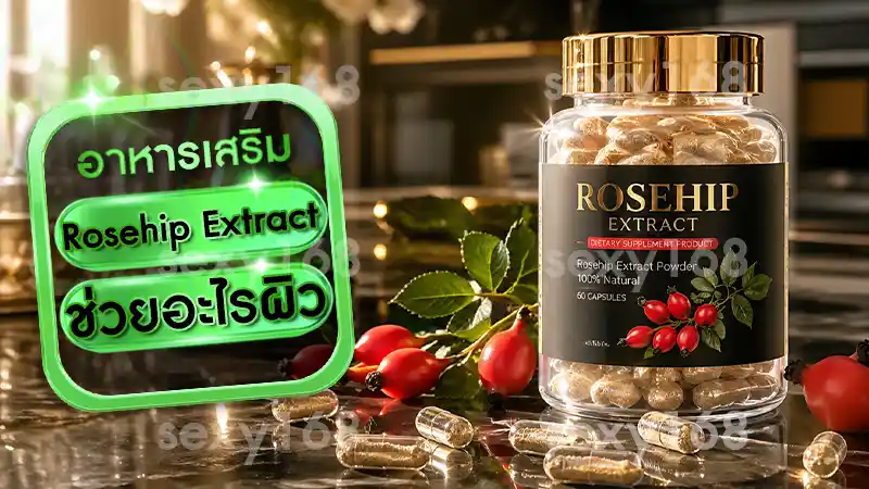 Rosehip Extract ช่วยอะไรผิว