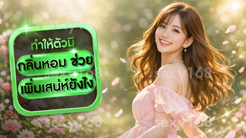 กลิ่นหอม ช่วยเพิ่มเสน่ห์ยังไง